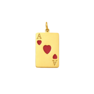 Ace of Hearts Charm