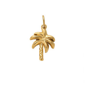 Golden Palm Charm