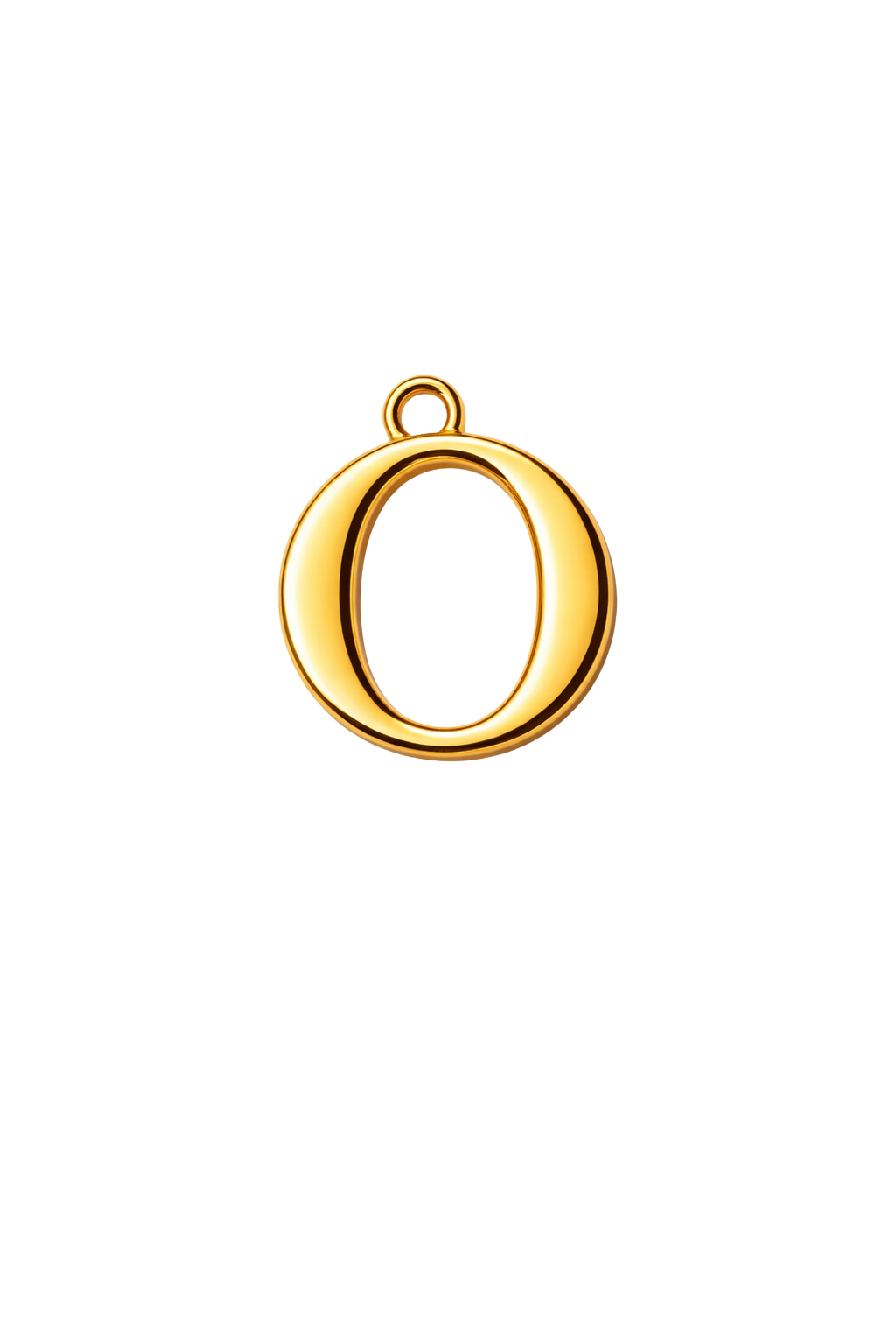 Letter O Charm