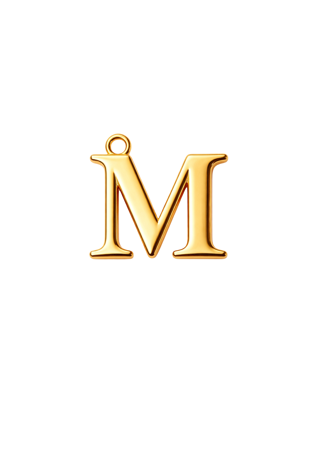 Letter M Charm