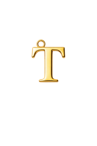 Letter T Charm