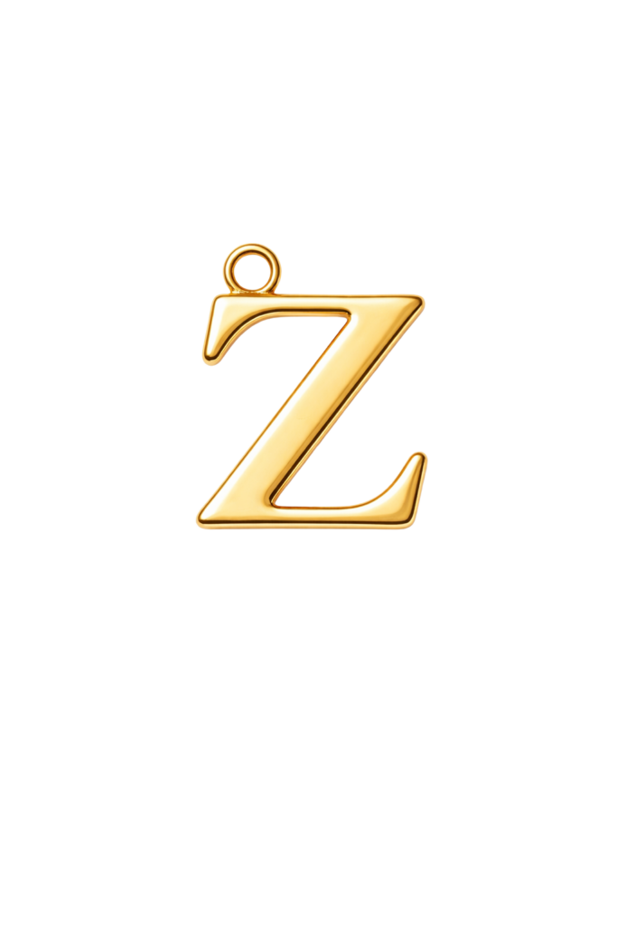 Letter Z Charm