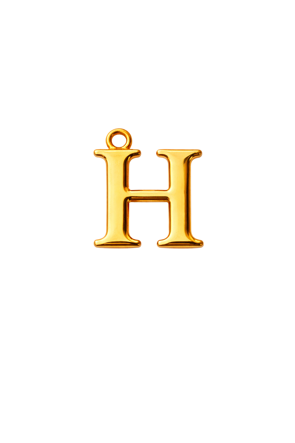 Letter H Charm
