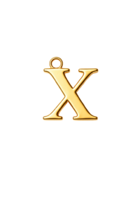 Letter X Charm