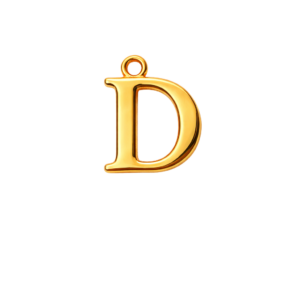 Letter D Charm