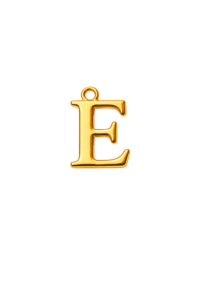 Letter E Charm