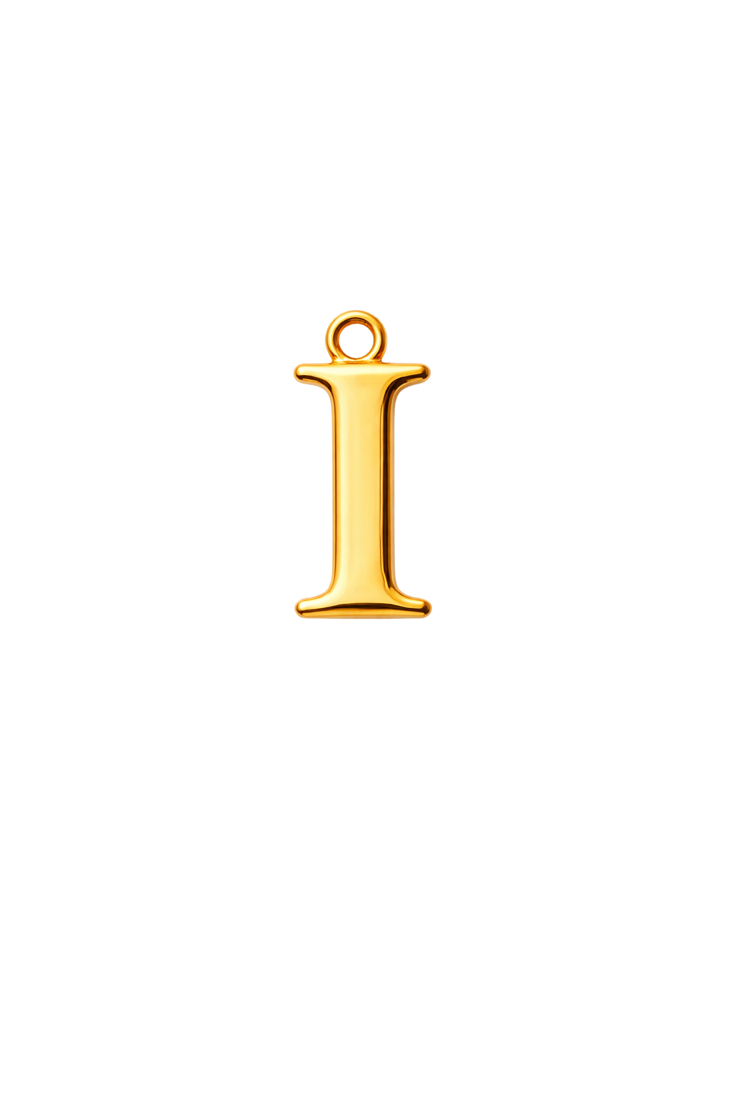 Letter I Charm